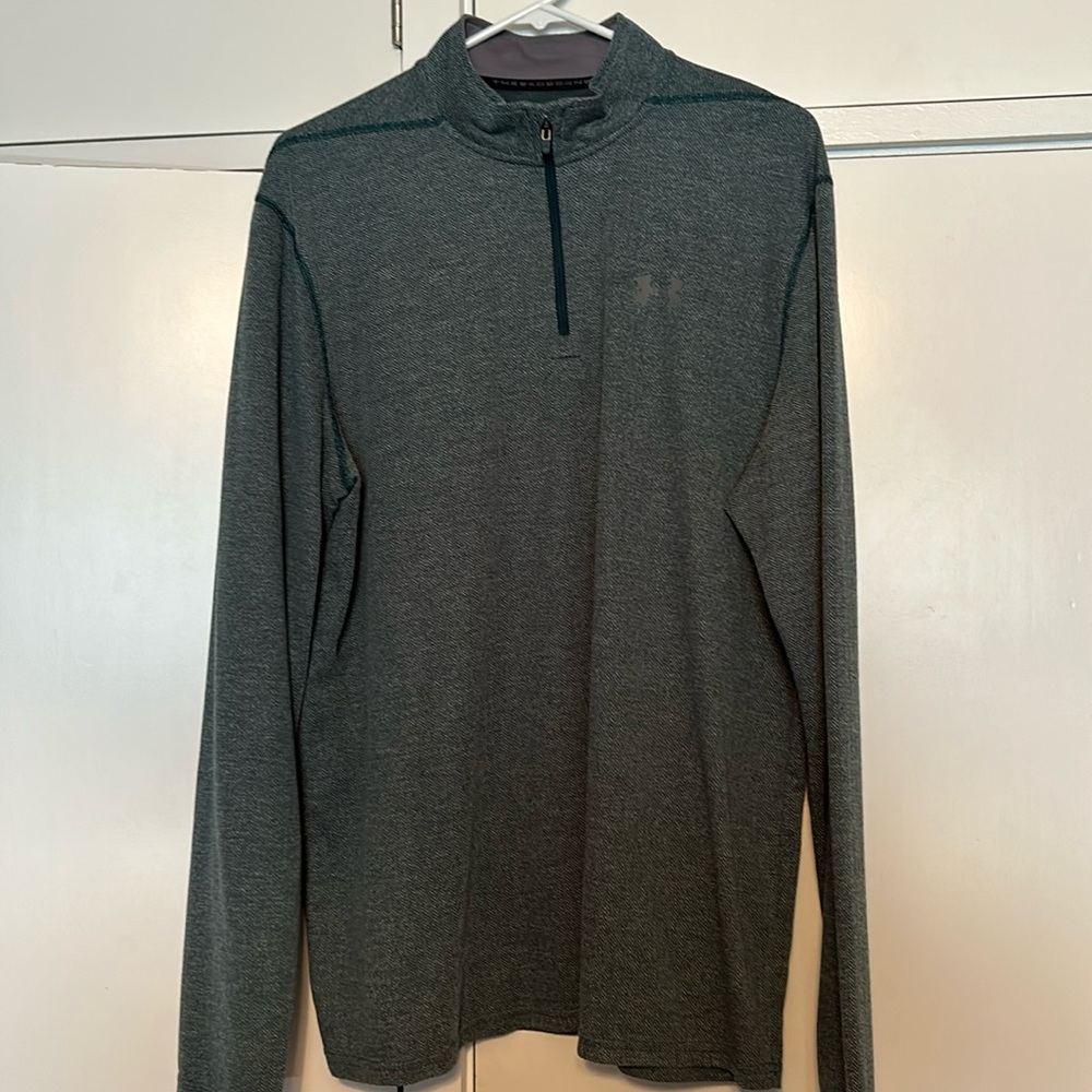 Men’s 1/4 Zip Long Sleeve Pullover